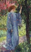 Guy Rose The Blue Kimono oil painting reproduction